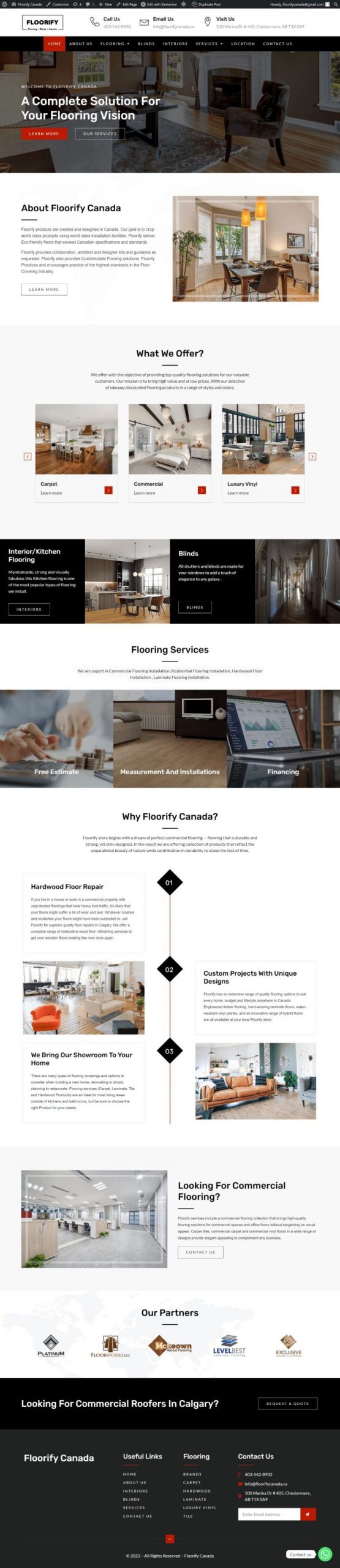 floorify flooring website
